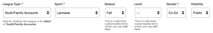 Program Details Leagueapps
